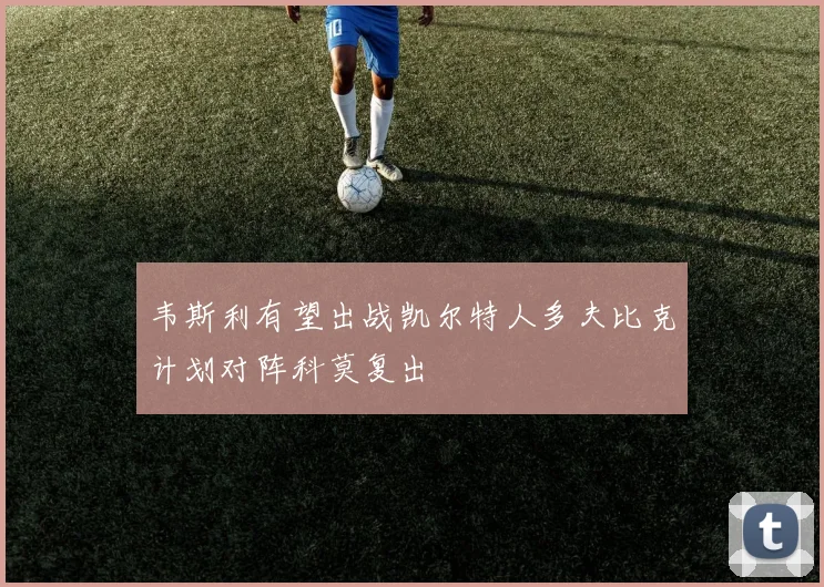 韦斯利有望出战凯尔特人多夫比克计划对阵科莫复出